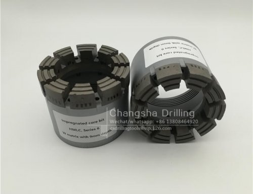 HMLC Impregnated Diamond Core Bit W Flat Matrix