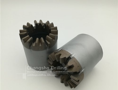 NQ Impregnated Diamond Core Bit Gear Matrix