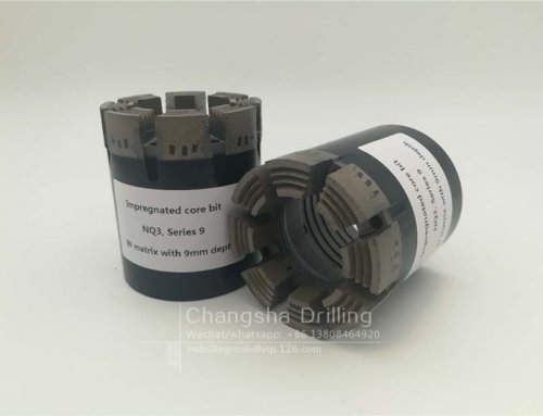 NQ3 Impregnated Diamond Core Bit W matrix